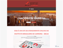 Tablet Screenshot of consultoriadecarreira.com